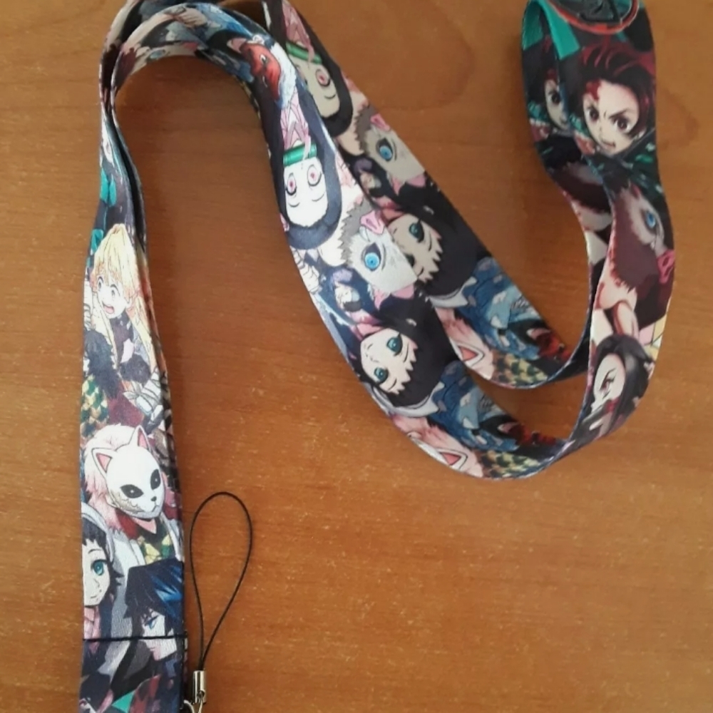 Anime Demon Slayer Kimetsu No Yaiba Lanyard A
